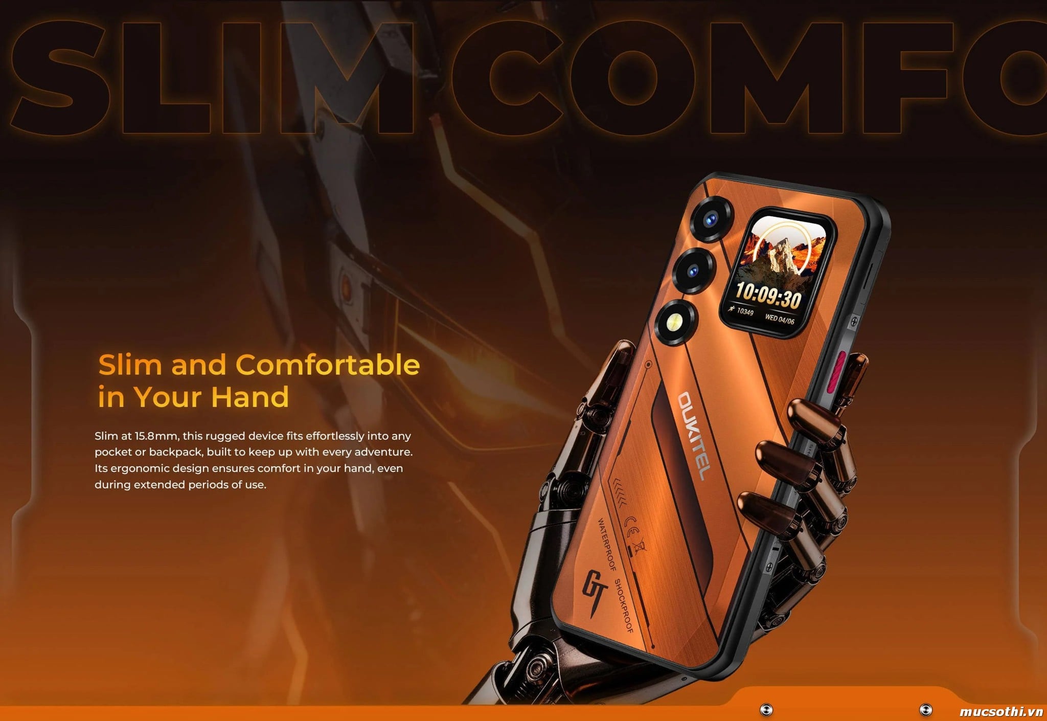 Mục sở thị WP66 chính hãng Oukitel đang được bán Giá Tốt + Khuyến mãi hấp dẫn tại Siêu Bền Pin Khủng - 09175.09195