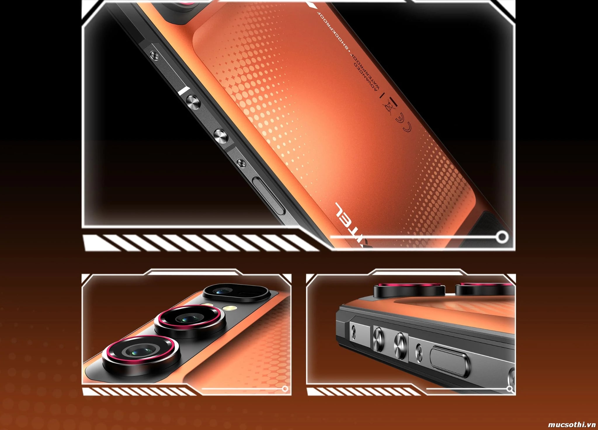 Mục sở thị giới thiệu smartphone WP68 Pro bền siêu mỏng pin khủng chính hãng Oukitel giá tốt - 09175.09195