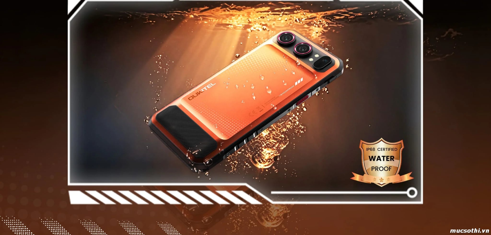Mục sở thị giới thiệu smartphone WP68 Pro bền siêu mỏng pin khủng chính hãng Oukitel giá tốt - 09175.09195