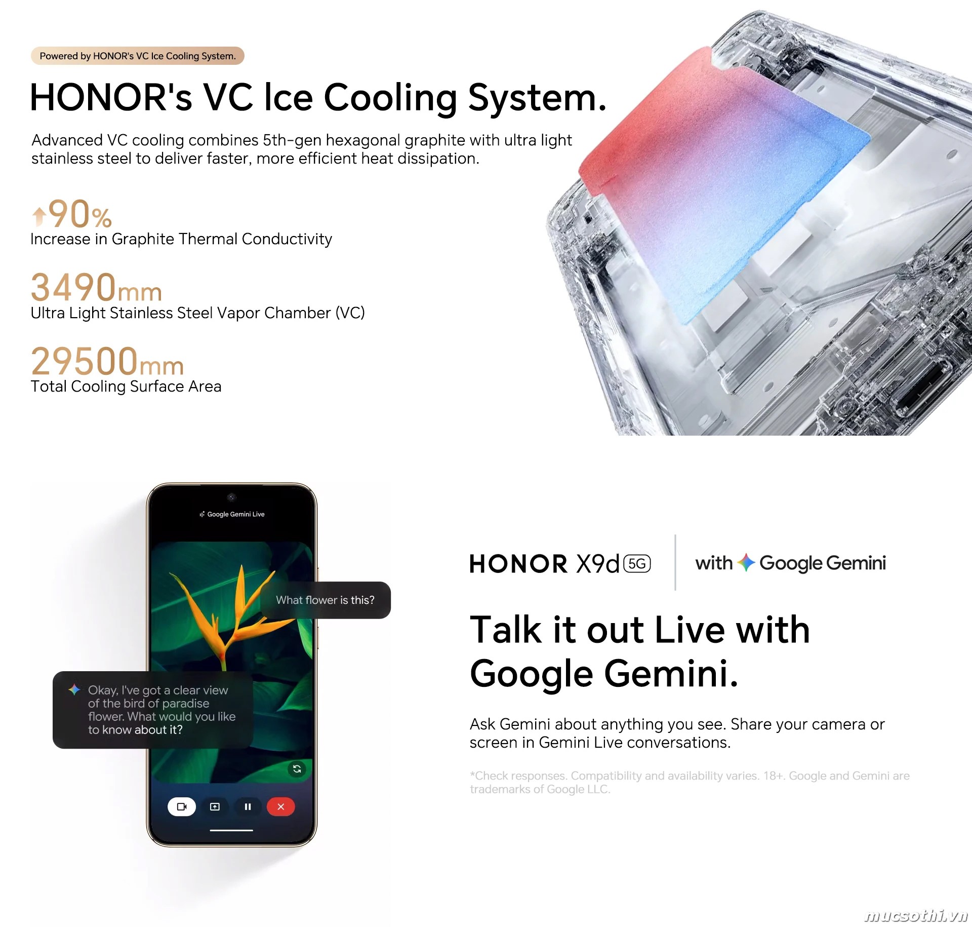 Mục sở thị Honor X9d 5G chính hãng đang được bán Giá Tốt + Khuyến mãi hấp dẫn tại Siêu Bền Pin Khủng - 09175.09195