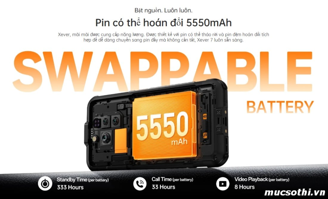 Smartphone Sờ To - Bán lẻ giá sỉ online giá tốt điện thoại RugOne Xever 7 5G chính hãng - 09175.09195