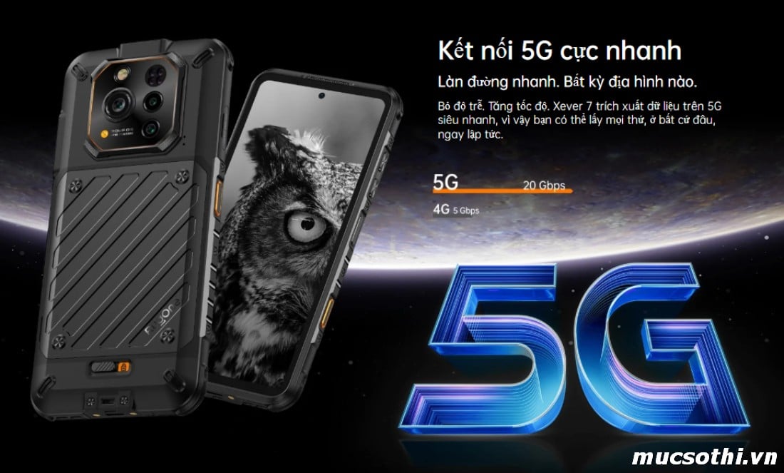 Smartphone Sờ To - Bán lẻ giá sỉ online giá tốt điện thoại RugOne Xever 7 5G chính hãng - 09175.09195