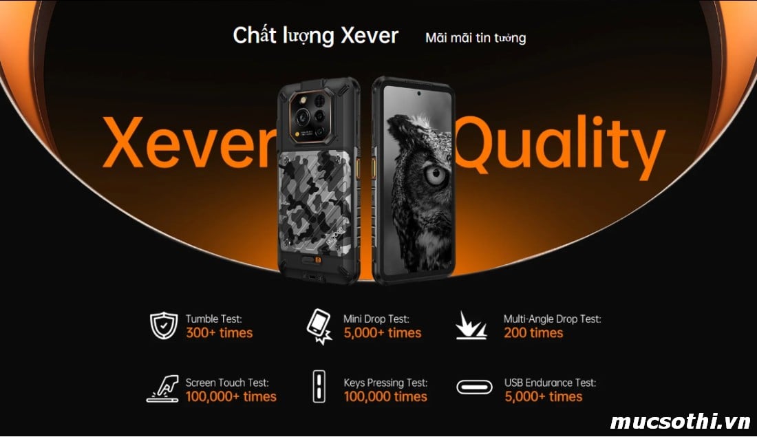 Smartphone Sờ To - Bán lẻ giá sỉ online giá tốt điện thoại RugOne Xever 7 5G chính hãng - 09175.09195