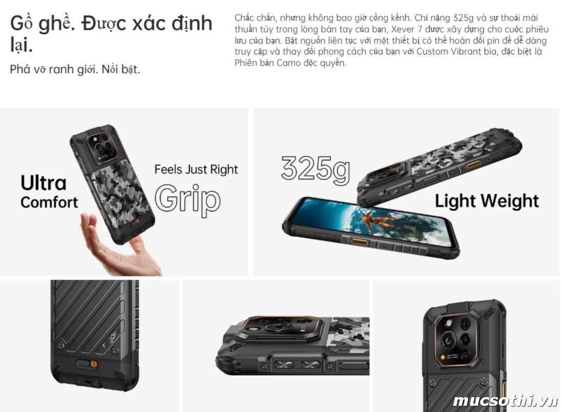 Smartphone Sờ To - Bán lẻ giá sỉ online giá tốt điện thoại RugOne Xever 7 5G chính hãng - 09175.09195