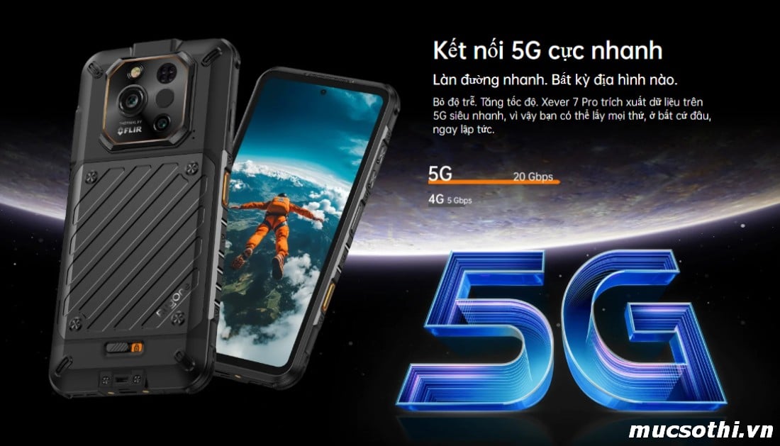 Smartphone Sờ To - Bán lẻ giá sỉ online giá tốt điện thoại RugOne Xever 7Pro 5G chính hãng - 09175.09195