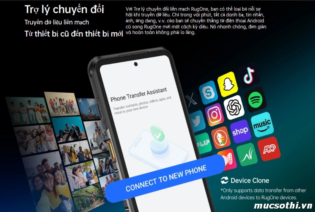 Smartphone Sờ To - Bán lẻ giá sỉ online giá tốt điện thoại RugOne Xever 7Pro 5G chính hãng - 09175.09195