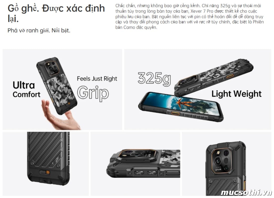 Smartphone Sờ To - Bán lẻ giá sỉ online giá tốt điện thoại RugOne Xever 7Pro 5G chính hãng - 09175.09195