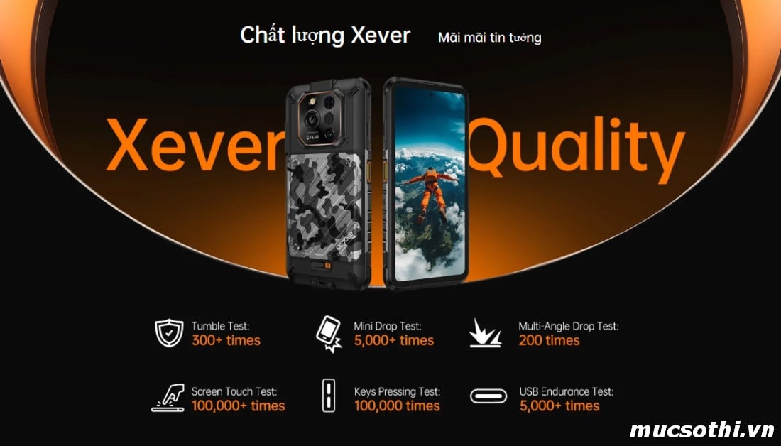 Smartphone Sờ To - Bán lẻ giá sỉ online giá tốt điện thoại RugOne Xever 7Pro 5G chính hãng - 09175.09195