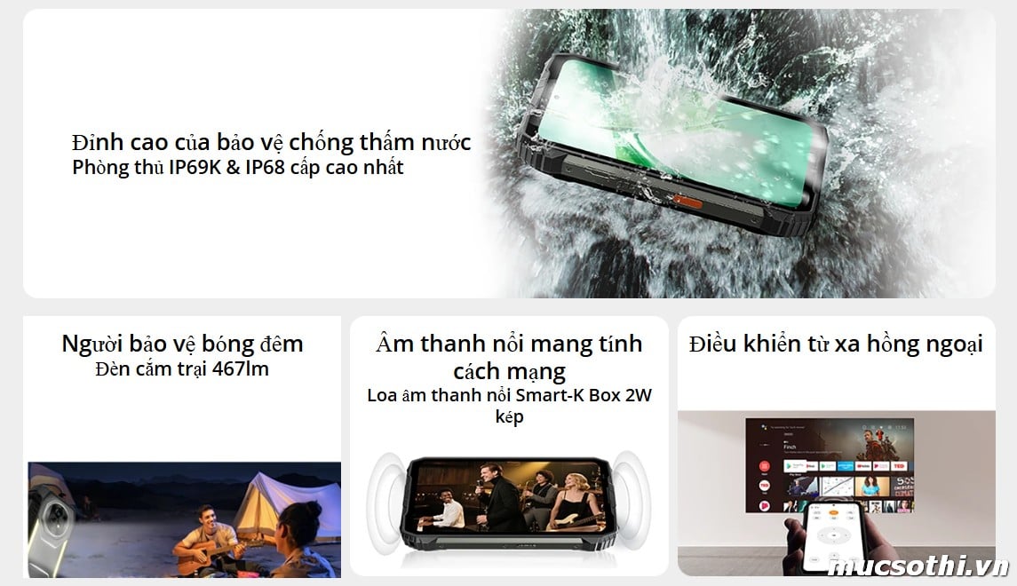 Smartphone Sờ To - Bán lẻ giá sỉ online giá tốt điện thoại Blackview Xplore 2 5G chính hãng - 09175.09195