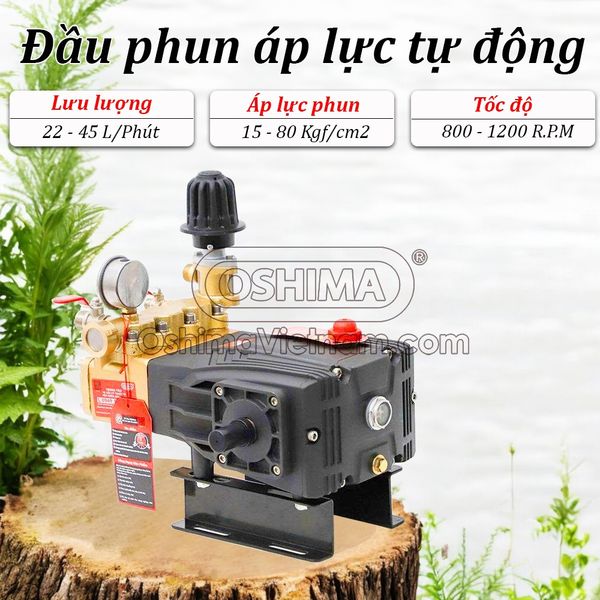 Thông số kỹ thuật đầu xịt oshima os30100h