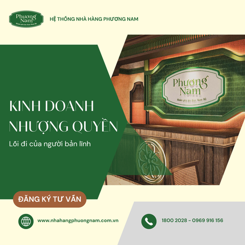 KINH DOANH NHƯỢNG QUYỀN: LỐI ĐI CỦA NGƯỜI BẢN LĨNH