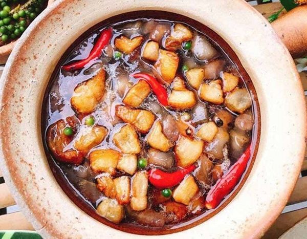 Ba chỉ kho quẹt