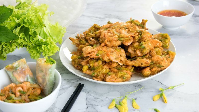 bông điên điển làm gì ngon​