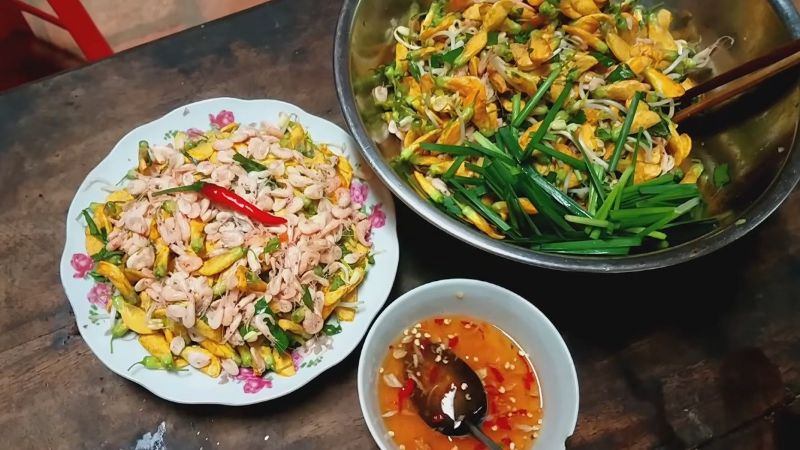 bông điên điển làm gì ngon​