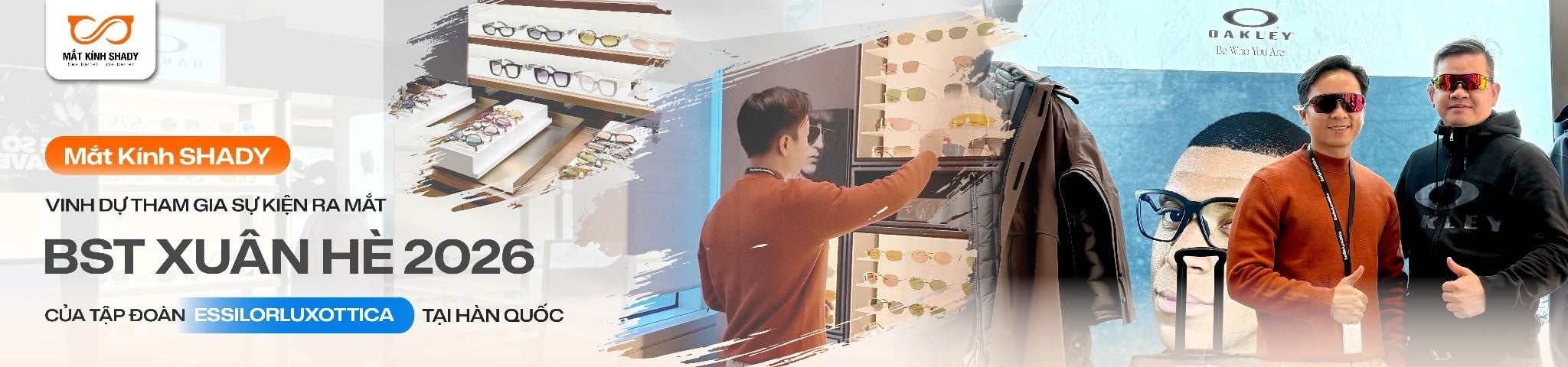 Mắt Kính Shady dự Sự Kiện Ra Mắt BST XUÂN HÈ 2026 Của Tập Đoàn EssilorLuxottica Tại Hàn Quốc