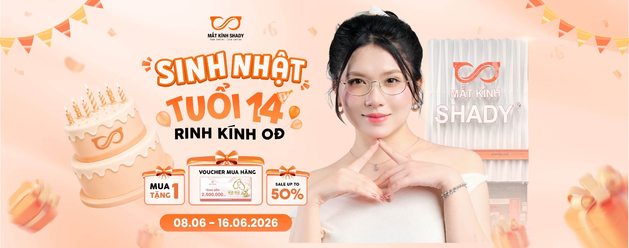 Sinh Nhật Rộn Ràng - Vô Vàn Ưu Đãi