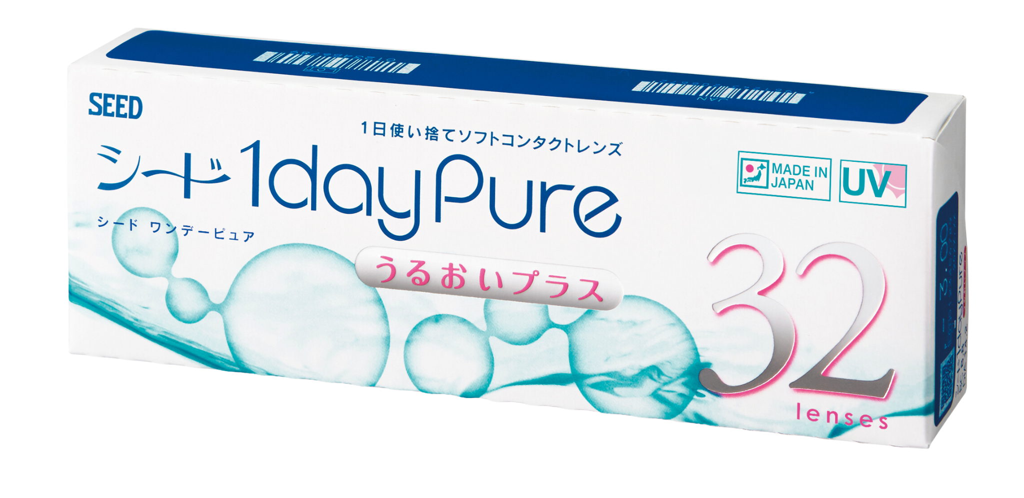 Kính Áp Tròng Trong Suốt SEED 1dayPure Moisture (1 Ngày)