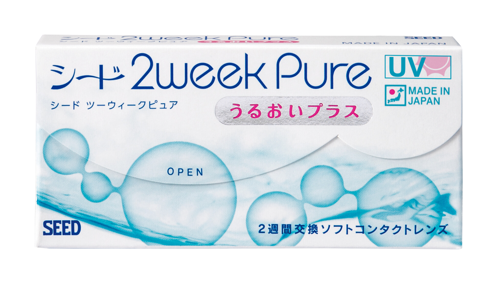 Kính Áp Tròng Trong Suốt SEED 2weekPure UP (2 Tuần)