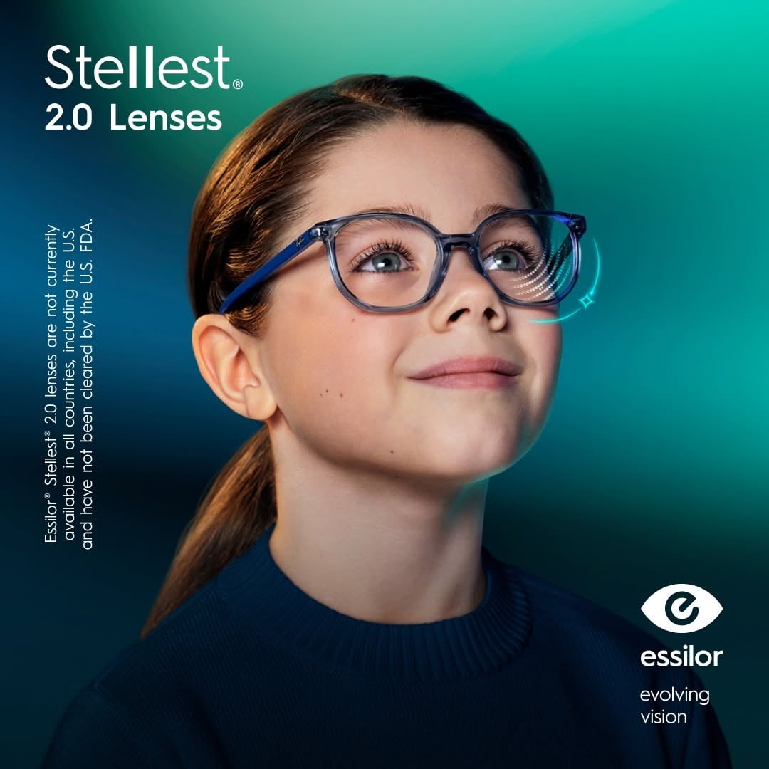 Tròng Kính Kiểm Soát Tiến Triển Cận Thị Essilor® Stellest™ 2.0