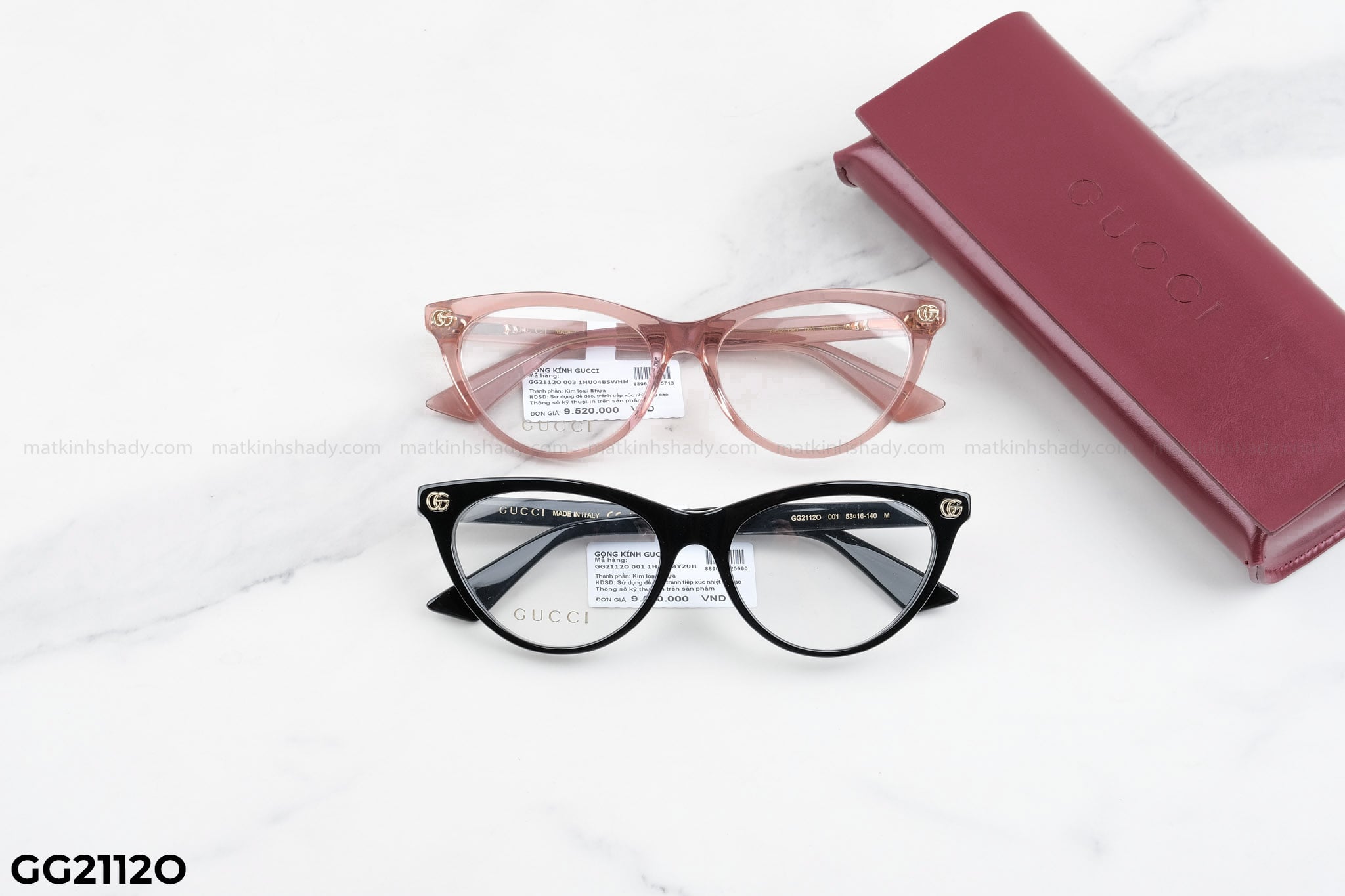 Gọng kính Gucci Nữ Nhựa - GG2112O