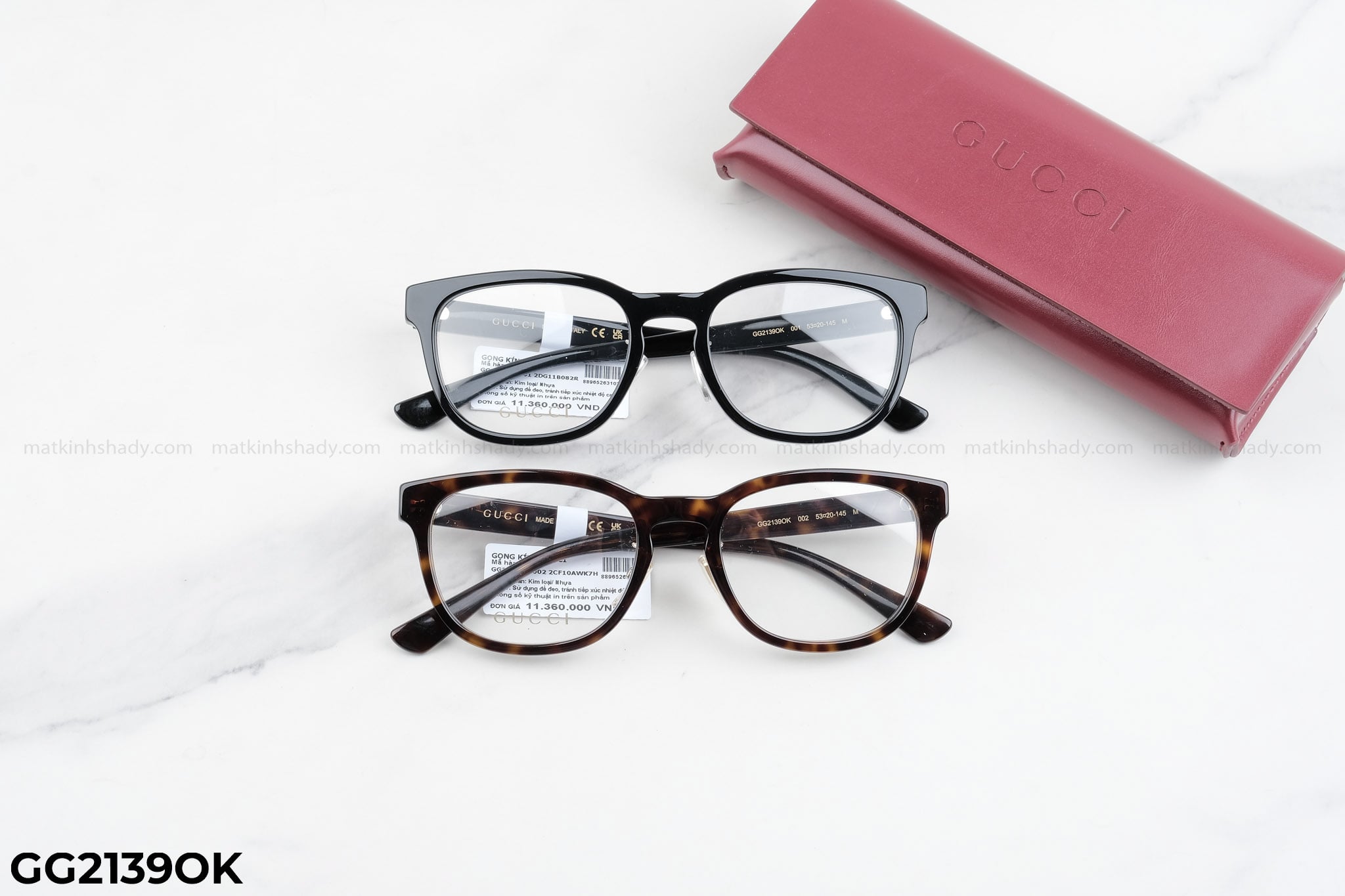 Gọng kính Gucci Nam Nữ Nhựa - GG2139OK