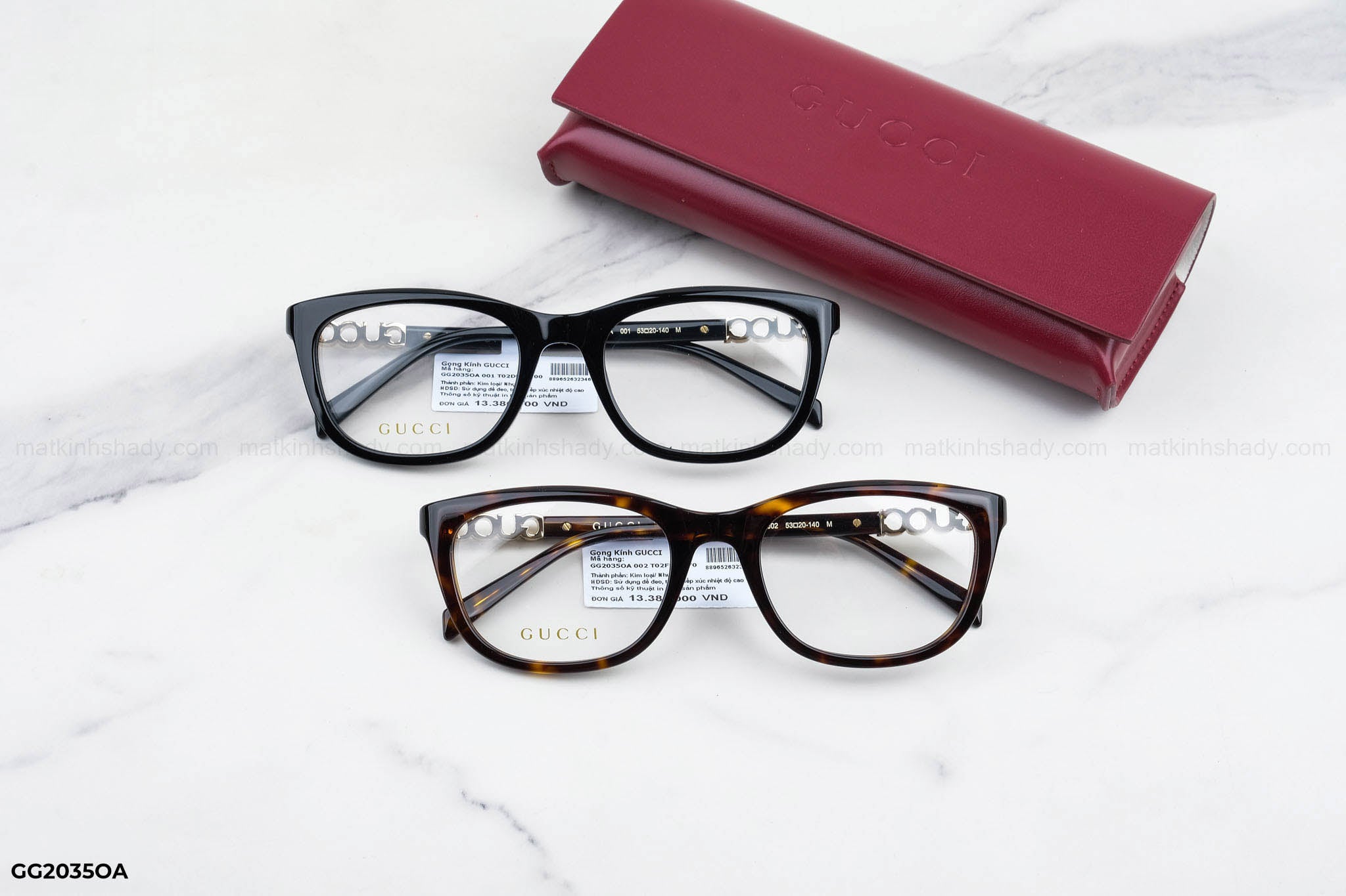 Gọng kính Gucci Nam Nữ Nhựa - GG2035OA