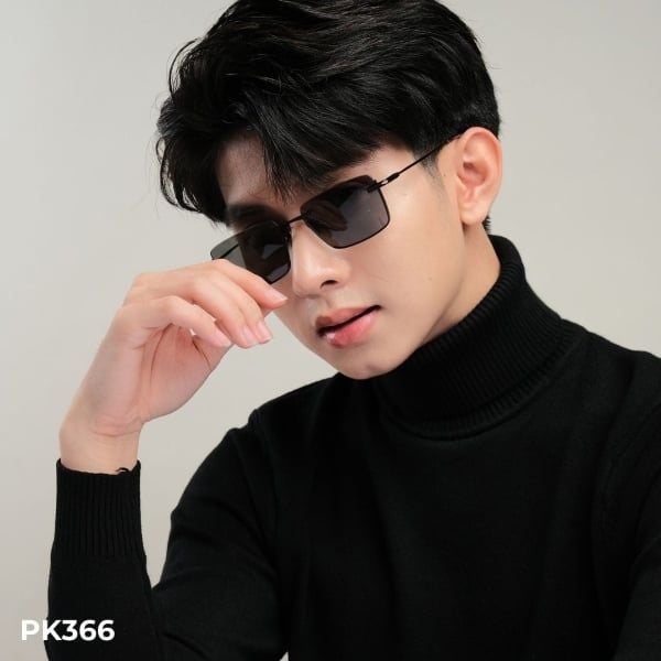 gọng kính chữ nhật nam