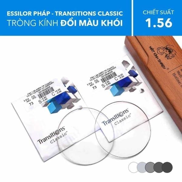 tròng kính đổi màu