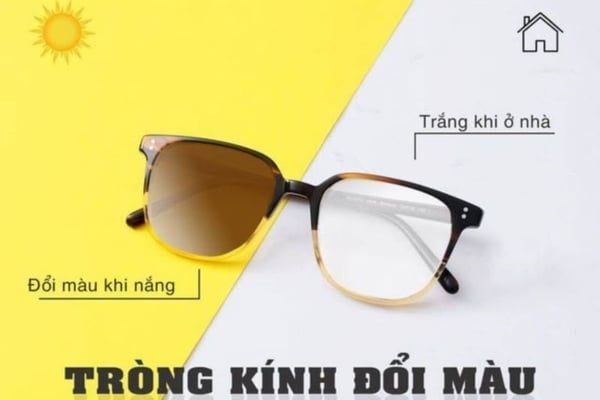 kính đổi màu