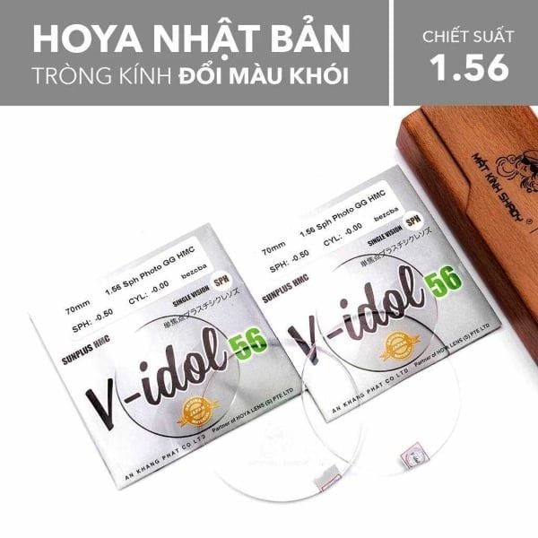 tròng kính đổi màu
