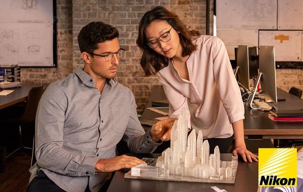 Tròng Kính Siêu Mỏng Phi Cầu 2 Mặt Nikon Myopsee DAS Clear 1.60/ 1.67/ 1.74