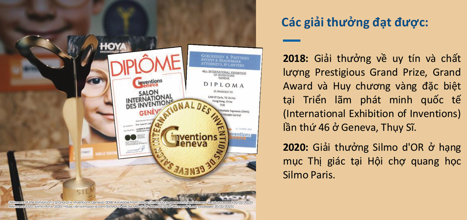 Tròng Kính Kiểm Soát Tiến Triển Cận Thị Trẻ Em Hoya Miyosmart Full Control 1.59