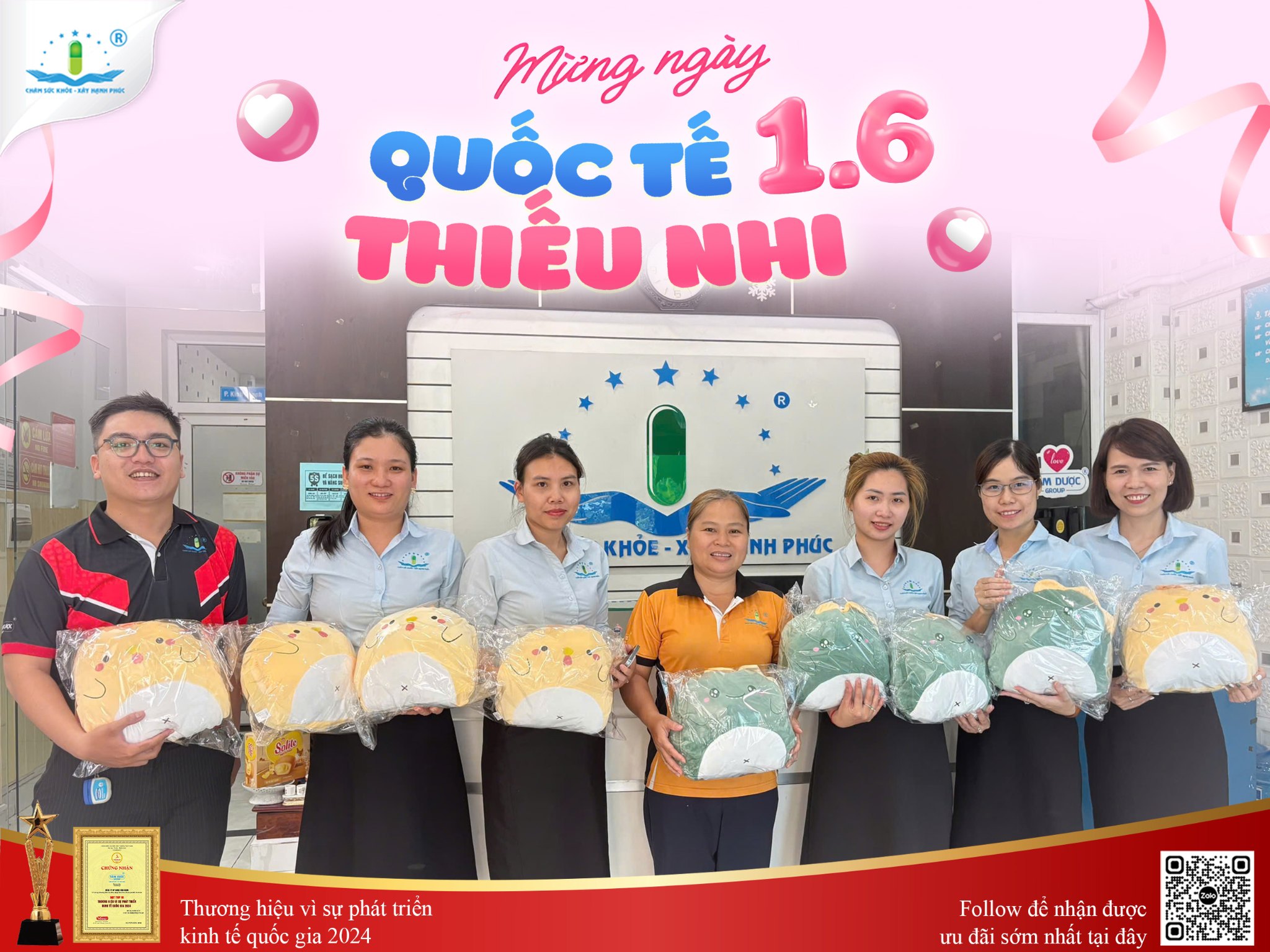 🎈🎁 MỪNG NGÀY QUỐC TẾ THIẾU NHI 1/6 – TRAO YÊU THƯƠNG, GỬI NỤ CƯỜI 🎁🎈