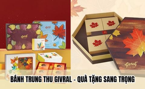 Bánh trung thu Givral cao cấp - BST quà tặng sang trọng 2026