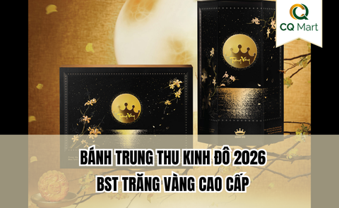 Kinh Đô cao cấp 2026 - Hộp quà Trăng Vàng sang trọng