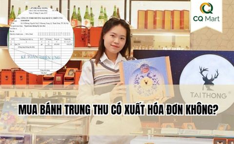 Mua bánh trung thu có xuất hóa đơn không?