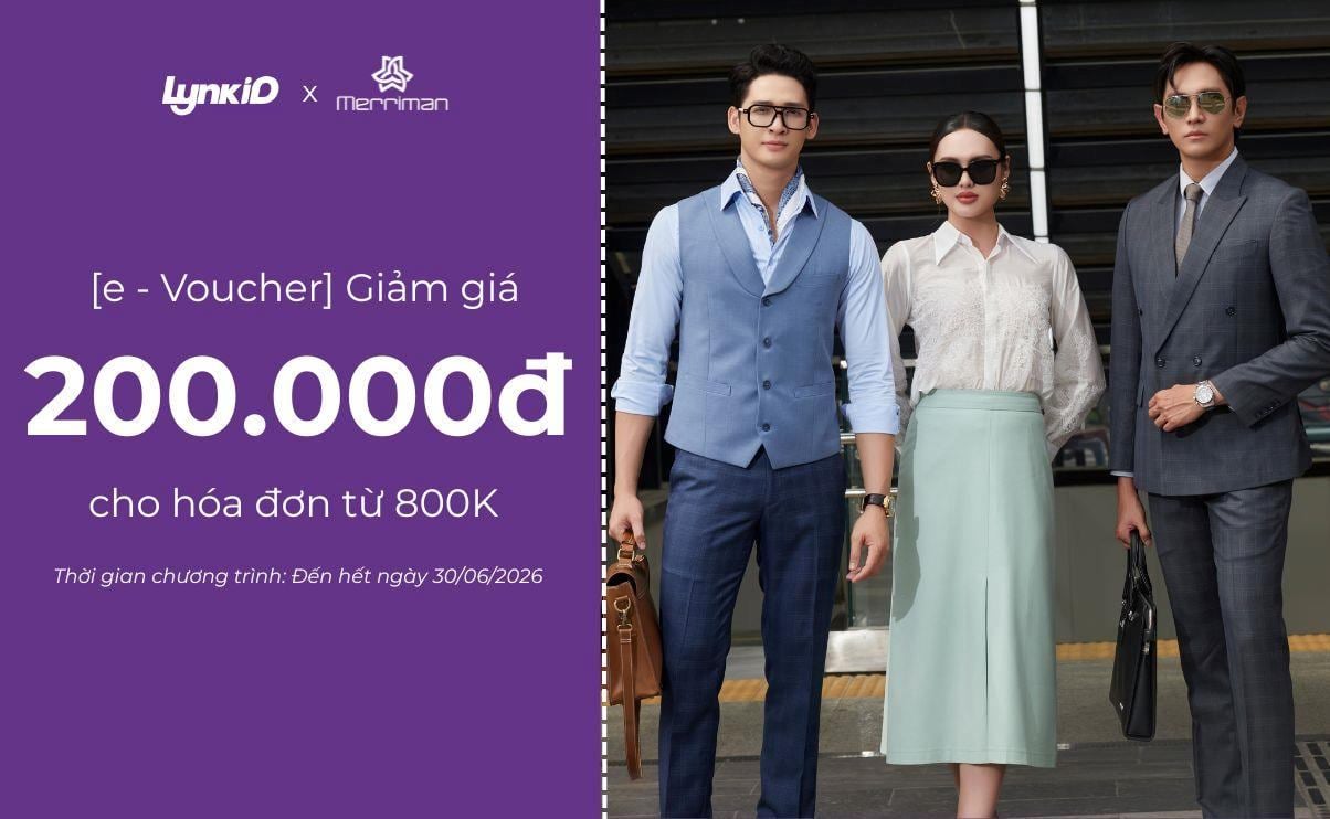 [MERRIMAN x LYNKID] Ưu đãi dành tặng bạn