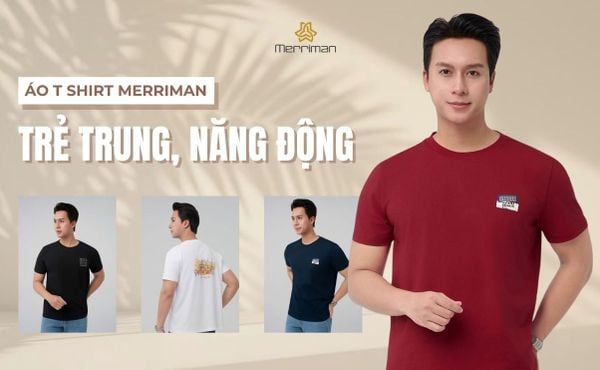 Áo thun T-shirt nam - Giữ vẻ trẻ trung, năng động mỗi ngày