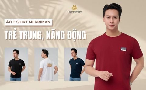 Áo thun T-shirt nam - Giữ vẻ trẻ trung, năng động mỗi ngày