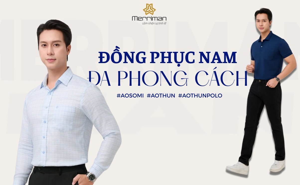 Các mẫu đồng phục văn phòng nam đa phong cách