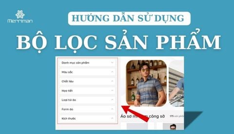 Hướng dẫn sử dụng bộ lọc sản phẩm Merriman