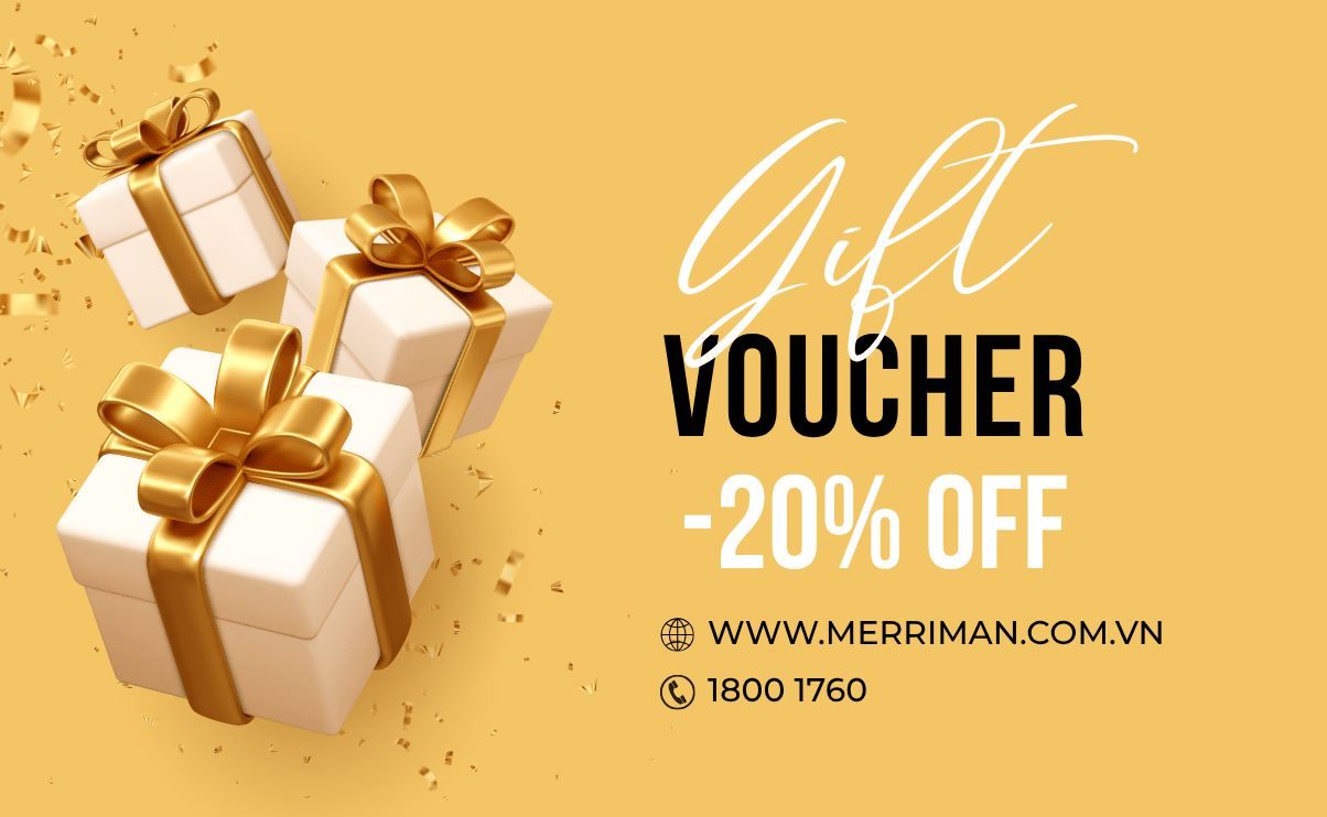 MỪNG NGÀY NHÀ GIÁO VIỆT NAM 20/11 – MERRIMAN TẶNG VOUCHER 20%
