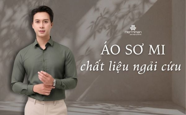 Sơ mi nam ngải cứu Merriman – Làn gió mới cho phong cách công sở