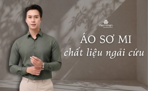 Sơ mi nam ngải cứu Merriman – Làn gió mới cho phong cách công sở