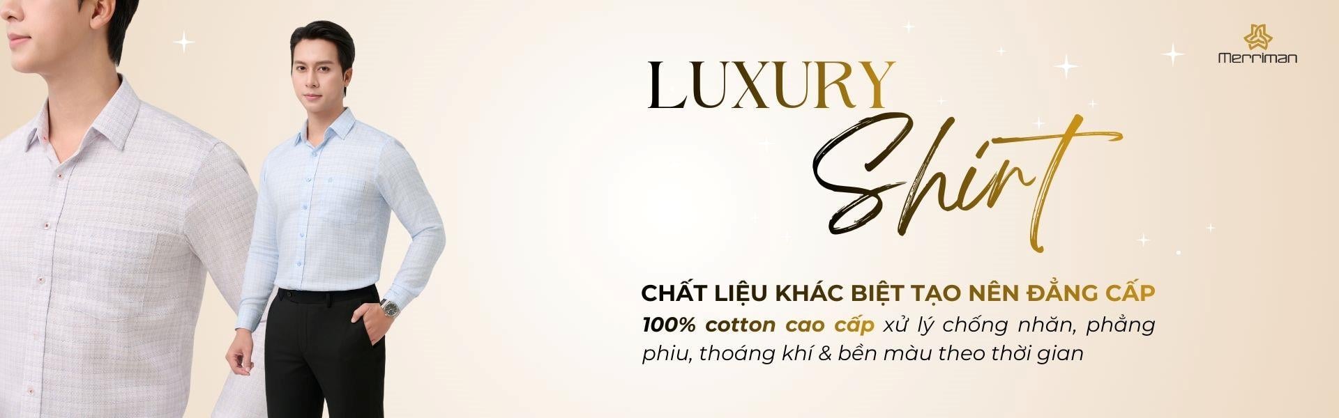 Áo sơ mi nam Luxury