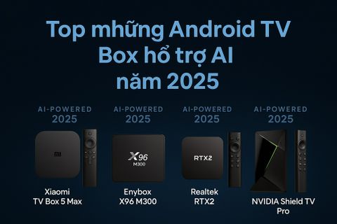🧠 Top những Android TV Box hỗ trợ AI đáng mua nhất năm 2025