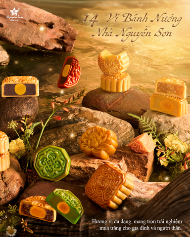 🥮 14 VỊ BÁNH NƯỚNG NHÀ NGUYỄN SƠN - GÓI TRỌN MÙA ĐOÀN VIÊN