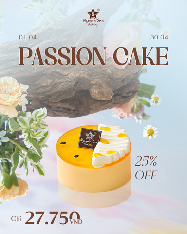 TEAM CHANH DÂY ĐÂU RỒI? PASSION CAKE ĐANG GIẢM 25%