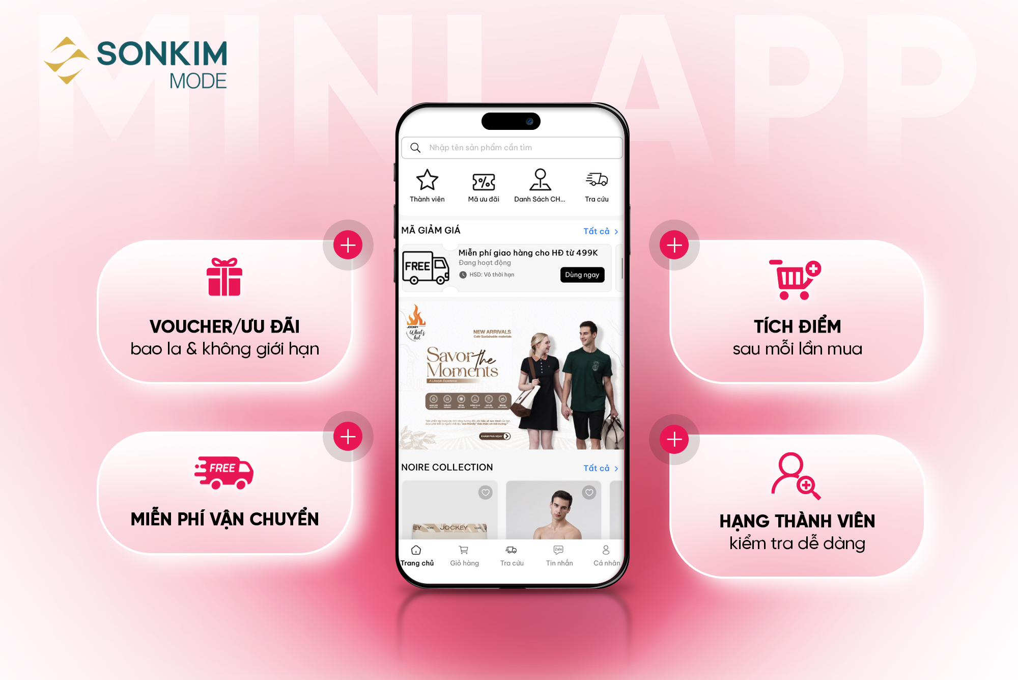 Trải nghiệm mua sắm nội y VERA cùng MINI APP