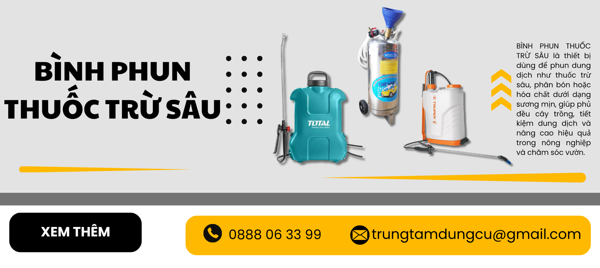 Bình phun thuốc trừ sâu